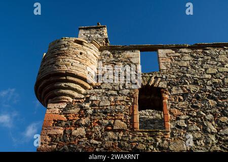 Greenknowe Tower, Gordon, Berwickshire, Scotrland Banque D'Images