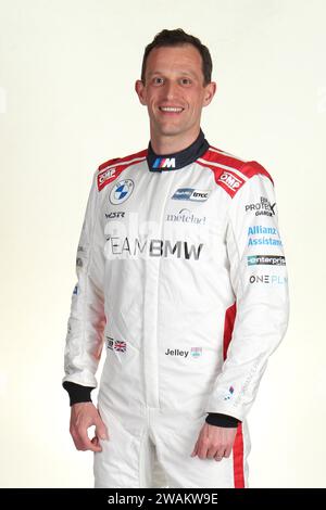 Stephen Jelley, pilote de la WSR BMW 330e M Sport Banque D'Images