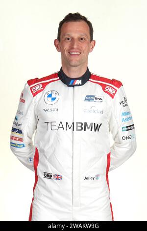 Stephen Jelley, pilote de la WSR BMW 330e M Sport Banque D'Images