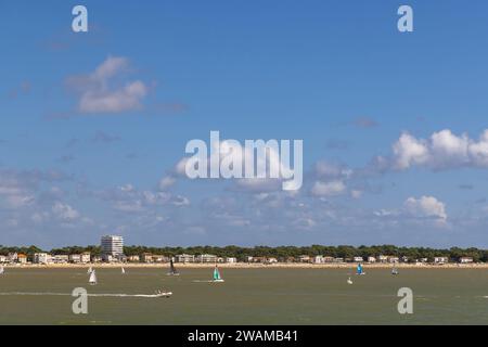 Royan, département de la Charente-Maritime et région de la Nouvelle-Aquitaine, France Banque D'Images