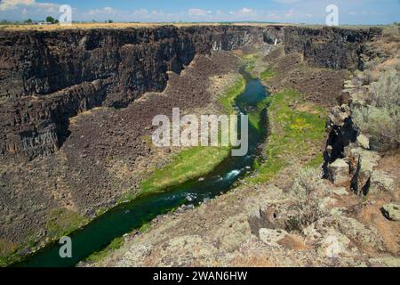 Malad gorge, Malad gorge State Park, Idaho Banque D'Images