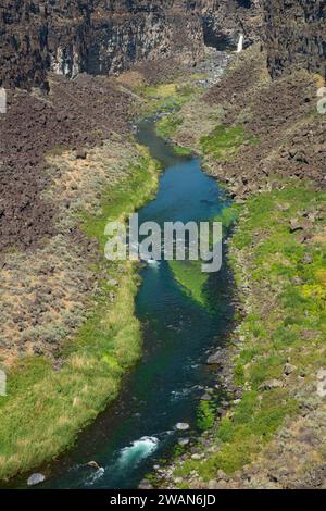 Malad gorge, Malad gorge State Park, Idaho Banque D'Images