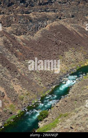 Malad gorge, Malad gorge State Park, Idaho Banque D'Images