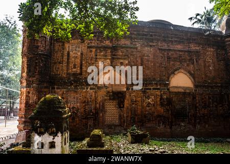 Mosquée Bagha Shahi, division Rajshahi, Bangladesh Banque D'Images
