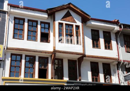 Un manoir ottoman traditionnel situé dans le quartier Safranbolu. Karabük, Turquie. Banque D'Images