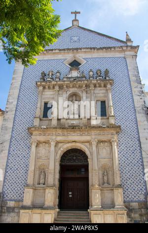 A Aveiro, Portugal, le 30-08-2023-Igreja da Misericórdia - l'église de la Miséricorde - dans le centre de la ville Banque D'Images