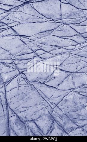 Texture et motif de surface de pierre style Pop Art en couleur bleu clair Banque D'Images