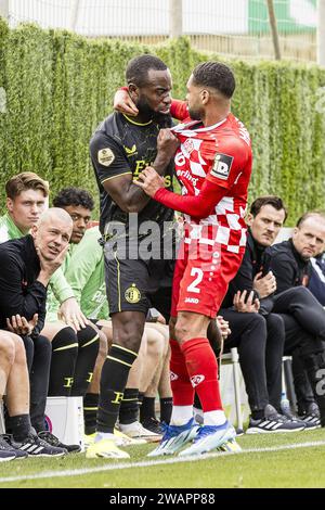 BENAHAVIS - 06-01-2024. Centre de football de Marbella. Feyenoord - FSV Mainz 05 (amical) crédit : Pro Shots/Alamy Live News Banque D'Images