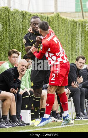 BENAHAVIS - 06-01-2024. Centre de football de Marbella. Feyenoord - FSV Mainz 05 (amical) crédit : Pro Shots/Alamy Live News Banque D'Images