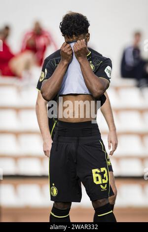 BENAHAVIS - 06-01-2024. Centre de football de Marbella. Feyenoord - FSV Mainz 05 (amical) crédit : Pro Shots/Alamy Live News Banque D'Images