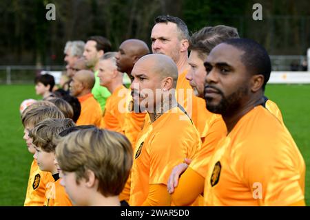 HAARLEM - ancien international Nigel de Jong lors du traditionnel match du nouvel an avec d'anciens internationaux de l'équipe masculine néerlandaise au Royal HFC. ANP OLAF KRAAK pays-bas sorti - belgique sorti Banque D'Images