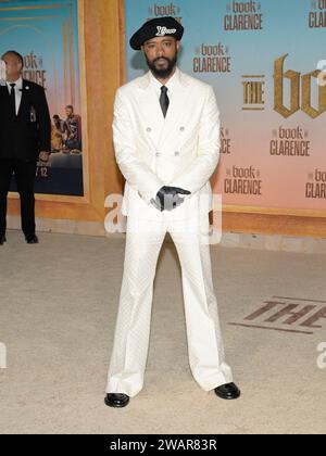 5 janvier 2024, Los Angeles, Californie, États-Unis : 05 janvier 2024 - Los Angeles, Californie - LaKeith Stanfield. Première à Los Angeles de Sony Pictures ''The Book of Clarence'' à l'Academy Museum of Motion Pictures. Crédit photo : Billy Bennight/AdMedia (crédit image : © Billy Bennight/ZUMA Press Wire) USAGE ÉDITORIAL SEULEMENT! Non destiné à UN USAGE commercial ! Banque D'Images