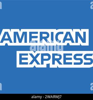 Vecteur de carte American Express | carte de débit et de crédit, paiement professionnel Illustration de Vecteur