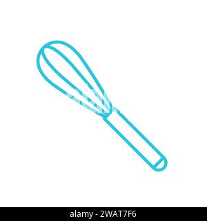 Icône fouet. À partir du jeu d'icônes bleues. Illustration de Vecteur