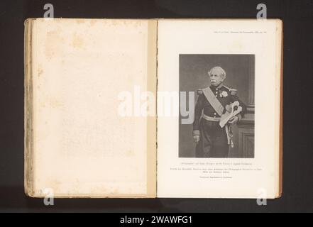 Portret van Jacques Louis Randon, Léon Cremière, c. 1900 - en 1905 ou avant impression photomécanique Paris papier collotype commandant en chef, général, maréchal Banque D'Images