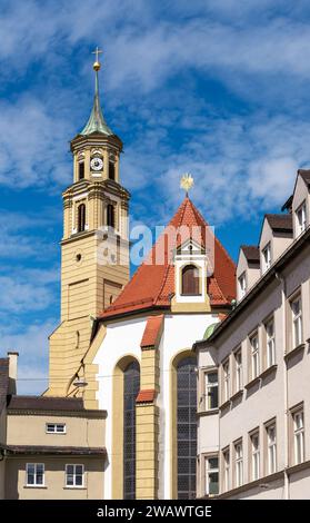 L'église Annakirche à Augsbourg (Bavière, Allemagne) Banque D'Images