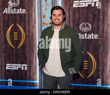 Houston, États-Unis. 06 janvier 2024. Ravech assiste à l'ESPN and College football Playoff Allstate Party au Post à Houston, Texas, le 6 janvier 2024. (Photo de Jerome Hicks/Sipa USA) crédit : SIPA USA/Alamy Live News Banque D'Images