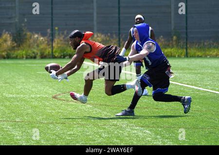 Cardiff Hurricanes contre Coventry Phoenix Banque D'Images