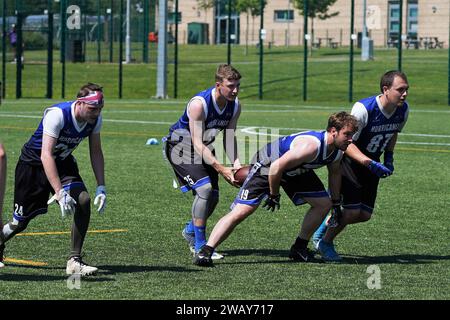 Joe Cotterill - Cardiff Hurricanes Flag football Banque D'Images