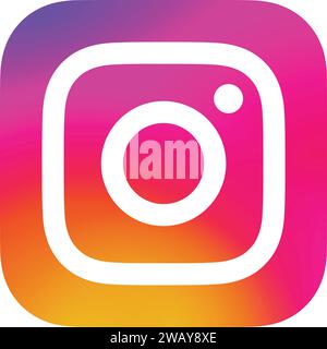 Logo Instagram | icône Instagram , symbole de l'application de médias sociaux , Meta Instagram Illustration de Vecteur