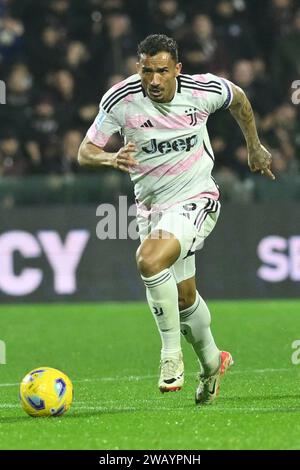 Salerne, Italie, 01 janvier 2024 Danilo de la Juventus FC en action lors de la Serie A Macth entre l'US Salernitana 1919 et la Juventus FC crédit : Agostino Gemito/ Alamy Live News Banque D'Images