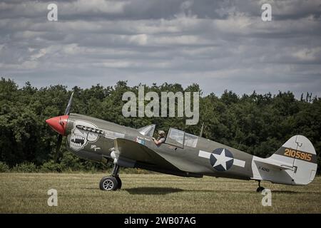 Curtiss P-40N Warhawk « Little Jeanne » (F-AZKU) Banque D'Images