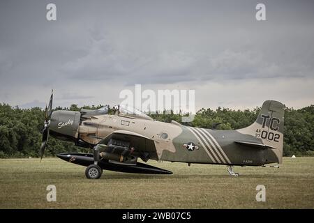 Douglas AD-4N Skyraider (F-AZHK) Banque D'Images