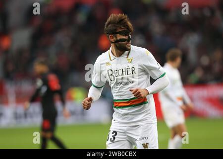 Leverkusen, Deutschland. 07 janvier 2024. Marin Sverko (Venedig), Leverkusen, Deutschland, 07.01.2024, Testspiel, Bayer 04 Leverkusen - Venezia FC. Crédit : Juergen Schwarz/Alamy Live News Banque D'Images