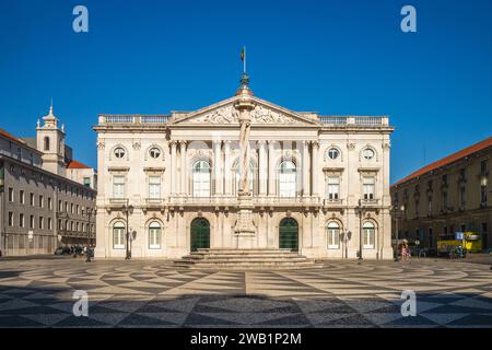 18 septembre 2018, Hôtel de ville de Lisbonne, Palais de la Municipalité de Lisbonne, situé sur la place de la ville, Lisbonne, Portugal. Il a été construit au même loc Banque D'Images