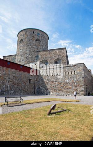 Forteresse de Carlsten, île de l'archipel de Marstrandsoe, Marstrand, province de Vaestra Goetalands laen, Suède Banque D'Images