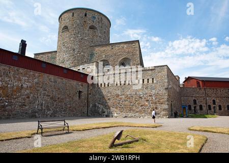 Forteresse de Carlsten, île de l'archipel de Marstrandsoe, Marstrand, province de Vaestra Goetalands laen, Suède Banque D'Images