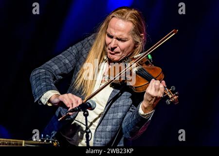 Cottbus, Allemagne. 05 janvier 2024. Uwe Hassbecker, musicien du groupe Silly, sera sur scène avec le programme 'Maschine intim - Lieder für Generationen'. Crédit : Frank Hammerschmidt/dpa/Alamy Live News Banque D'Images