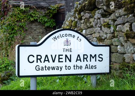 The Craven Arms à Appletreewick près de l'abbaye de Bolton à Wharfedale. Banque D'Images