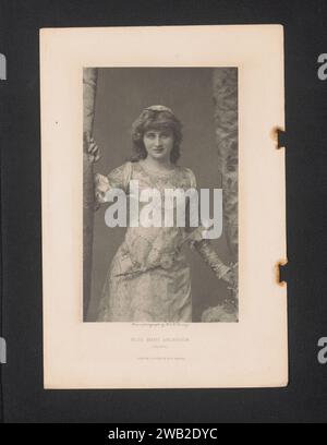 Miss Mary Anderson (Juliet), William & Daniel Downey, c. 1880 - en 1890 ou avant tirage photomécanique London papier portrait d'acteur, actrice Banque D'Images