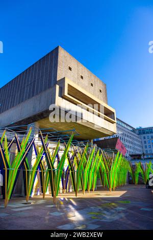 L'installation Hop' de Jyll Bradley à l'extérieur de la Hayward Gallery, Londres, Angleterre Banque D'Images