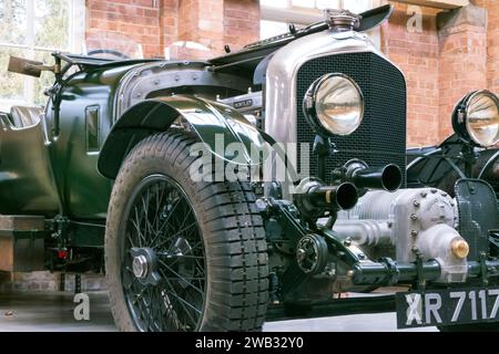 Vintage Bentley au Bicester Heritage Scramble janvier 2024 Banque D'Images