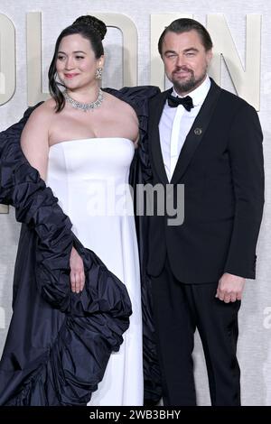 Lily Gladstone et Leonardo DiCaprio BEI der Verleihung der 81. Golden Globe Awards im Beverly Hilton Hotel. Beverly Hills, 07.01.2024 *** Lily Gladstone et Leonardo DiCaprio aux Golden Globe Awards 81 au Beverly Hilton Hotel Beverly Hills, 07 01 2024 Foto:XJ.xBlocx/xFuturexImagex globes 2024 4320 Banque D'Images