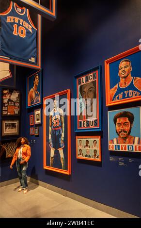 Spike Lee : Creative sources installation d'objets au Brooklyn Museum à Brooklyn NYC Banque D'Images