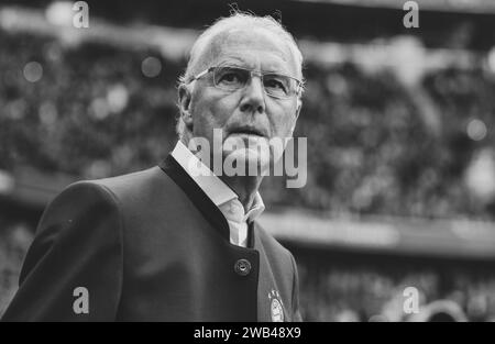 Franz Beckenbauer Feierlichkeiten des deutschen Fussball Meister 2016 FC Bayern MŸnchen FC Bayern MŸnchen - Hannover 96 1 Fussball Bundesliga saison 2015 / 2016 © diebilderwelt / Alamy stock Banque D'Images