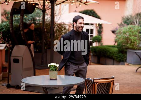ROME, ITALIE - JANVIER 8 : assiste au photocall du film 'Enea' à l'Hôtel de la ville le 8 janvier 2024, à Rome, Italie. (Photo de Giovanna Onof Banque D'Images