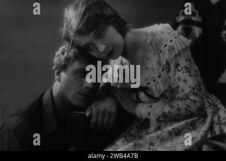 L'année du vent : 1928 Etats-Unis réalisateur : Victor Sjöström Lars Hanson , Lillian GISH Banque D'Images