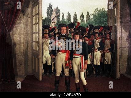 Napoléon année : 1955 - France Yves Montand, Daniel Gélin réalisateur : Sacha Guitry Banque D'Images