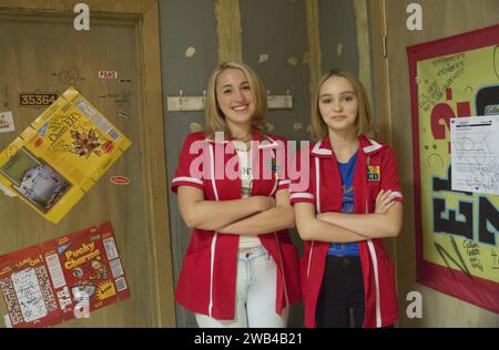 Yoga Hosers année : 2016 Etats-Unis réalisateur : Kevin Smith Harley Quinn Smith, Lily-Rose Depp Banque D'Images