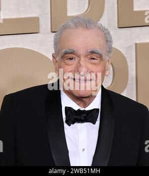 Martin Scorsese assiste à la 81e édition des Golden Globe Awards au Beverly Hilton le 07 janvier 2024 à Beverly Hills, en Californie. Photo : Casey Flanigan/imageSPACE Banque D'Images