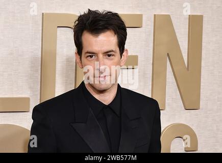 Beverly Hills, États-Unis. 08 janvier 2024. Mark Ronson assiste à la 81e édition des Golden Globe Awards au Beverly Hilton le 07 janvier 2024 à Beverly Hills, en Californie. Photo : Casey Flanigan/imageSPACE/Sipa USA crédit : SIPA USA/Alamy Live News Banque D'Images