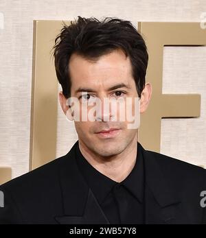 Beverly Hills, États-Unis. 08 janvier 2024. Mark Ronson assiste à la 81e édition des Golden Globe Awards au Beverly Hilton le 07 janvier 2024 à Beverly Hills, en Californie. Photo : Casey Flanigan/imageSPACE/Sipa USA crédit : SIPA USA/Alamy Live News Banque D'Images