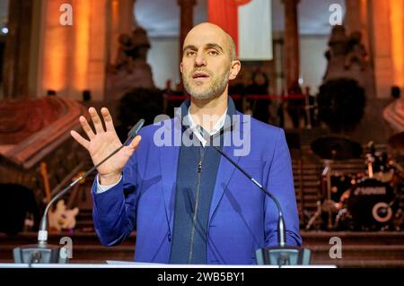 BELIT Onay beim Neujahrsempfang 2024 im Neuen Rathaus. Hanovre, 08.01.2024 *** BELIT Onay à la réception du nouvel an 2024 à Hanovers New Town Hall, 08 01 2024 Foto:Xu.xStammx/xFuturexImagex onay 4108 Banque D'Images