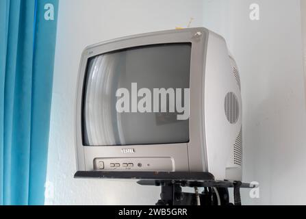 VESTEL tv Set, télévision Vestel sur un support mural, Vestel une entreprise turque de fabrication d'appareils ménagers et professionnels Banque D'Images