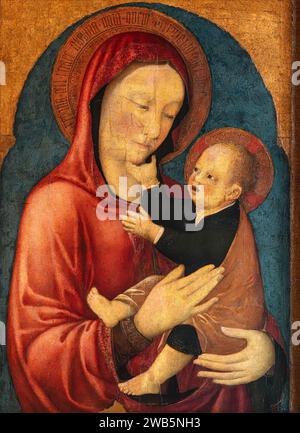 (Venise) Madonna col Bambino - Jacopo Bellini Cat.835 Banque D'Images