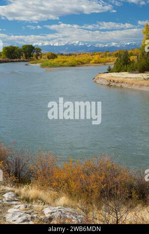 Missouri River, Missouri Headwaters State Park, Montana Banque D'Images